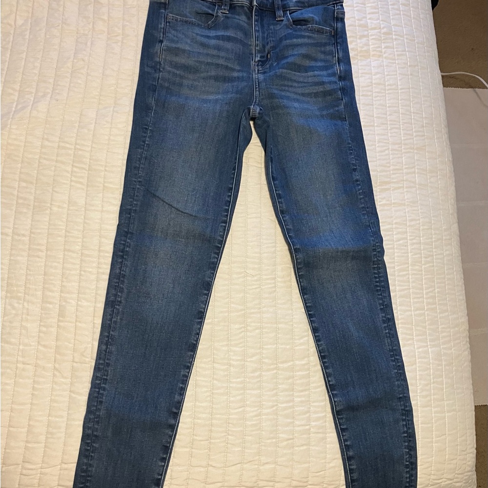 American Eagle Outfitters Blue Skinny Jeans